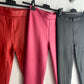 Leggings in pelle